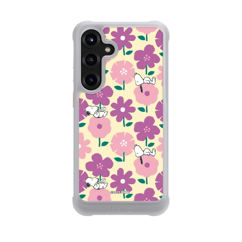 Galaxy S25 + NIVOmax Peanuts Flower Pattern Yellow