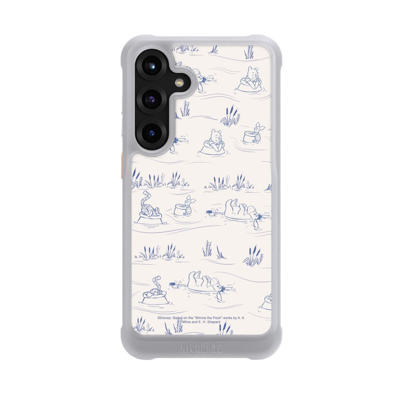 Galaxy S25 + NIVOmax Winnie Puuh Keramik Muster Tusche