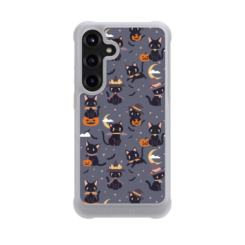Samsung Galaxy S25+  NIVOmax Cute Halloween Witch Cats and Pumpkins