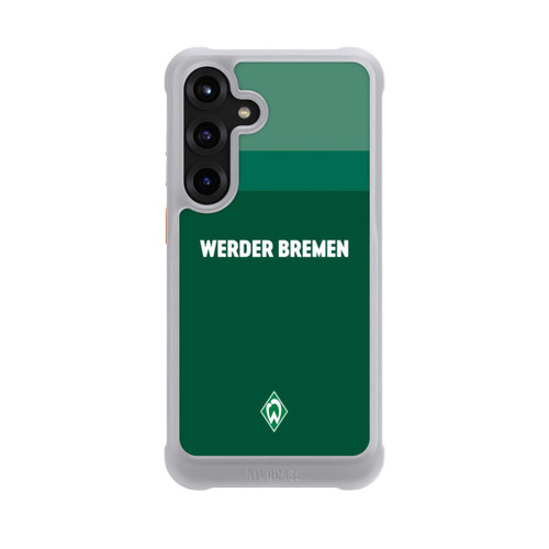 Samsung Galaxy S25+  NIVOmax Werder Bremen Schriftzug Raute
