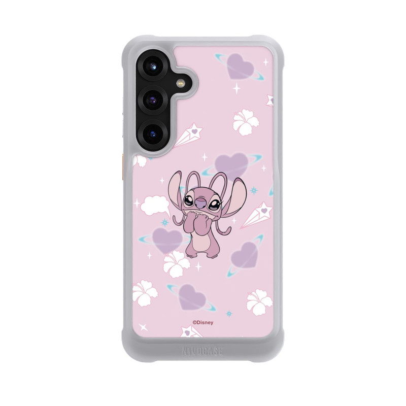 Galaxy S25 + NIVOmax Disney Classics Lilo & Stitch Angel Cute Pink