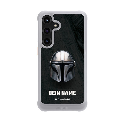 Samsung Galaxy S25+  NIVOmax Star Wars Mandalorian Black Helmet Personalisierbar