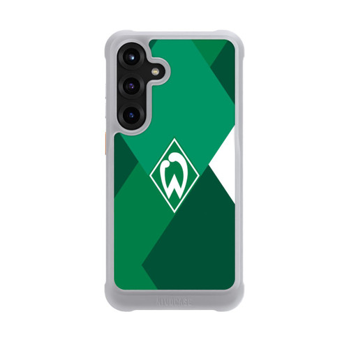 Samsung Galaxy S25+  NIVOmax Werder Bremen Rautenmuster