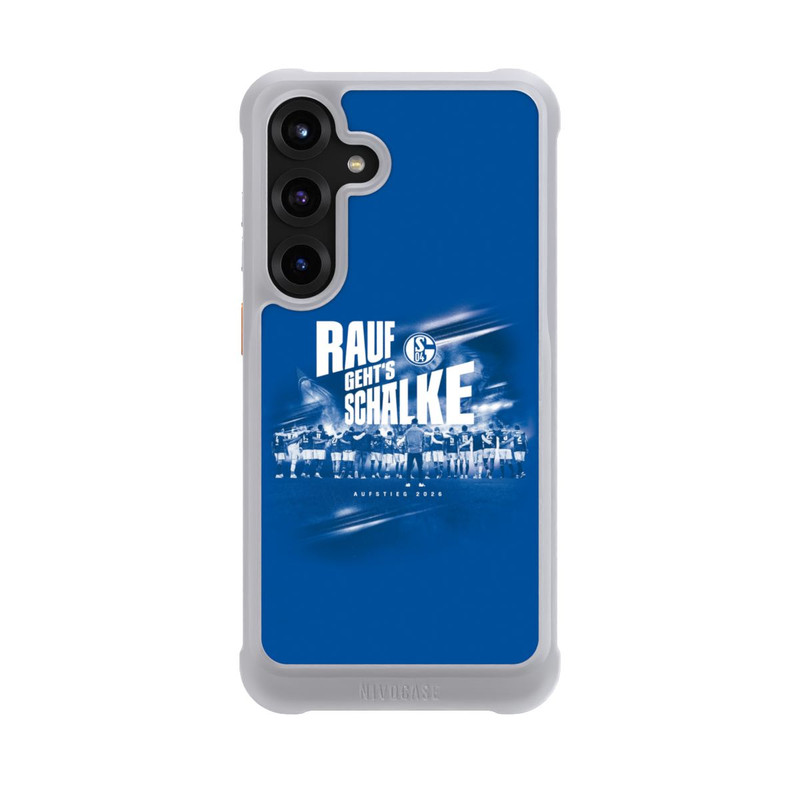 Galaxy S25 + NIVOmax Rauf geht's Schalke