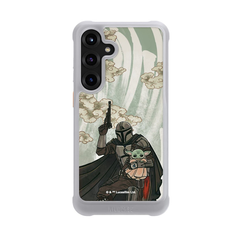 Galaxy S25 + NIVOmax Mandalorian und Child japanisch