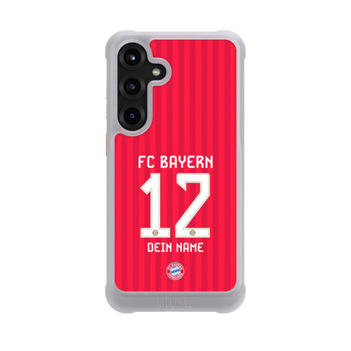 Samsung Galaxy S25+  NIVOmax FC Bayern München Trikot Personalisierbar 26-27