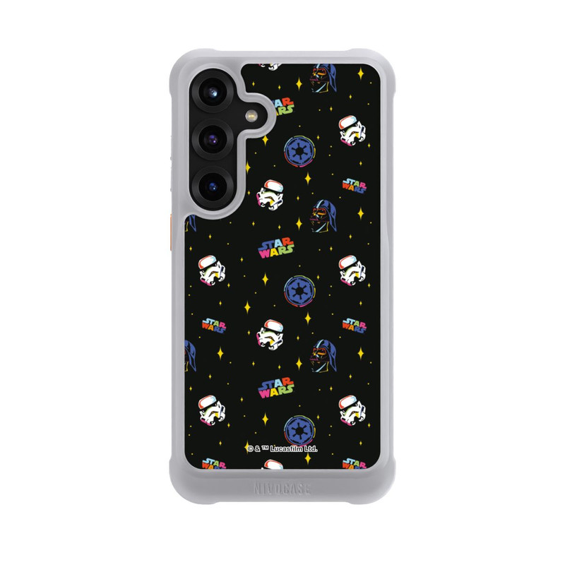 Galaxy S25 + NIVOmax Motif Star Wars coloré