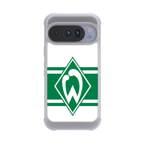 Google Pixel 10 Pro NIVOmax Werder Stripes White