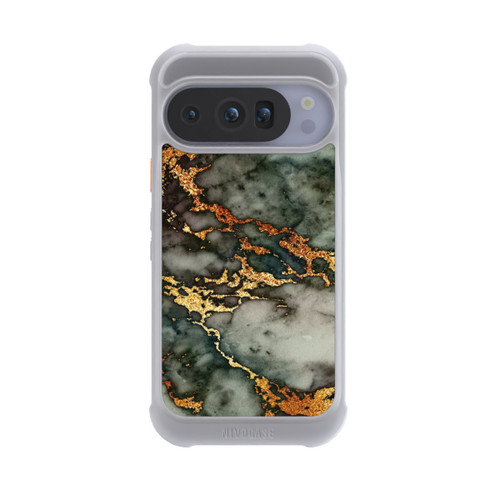 Google Pixel 10 Pro NIVOmax Grey and Golden Marble Look
