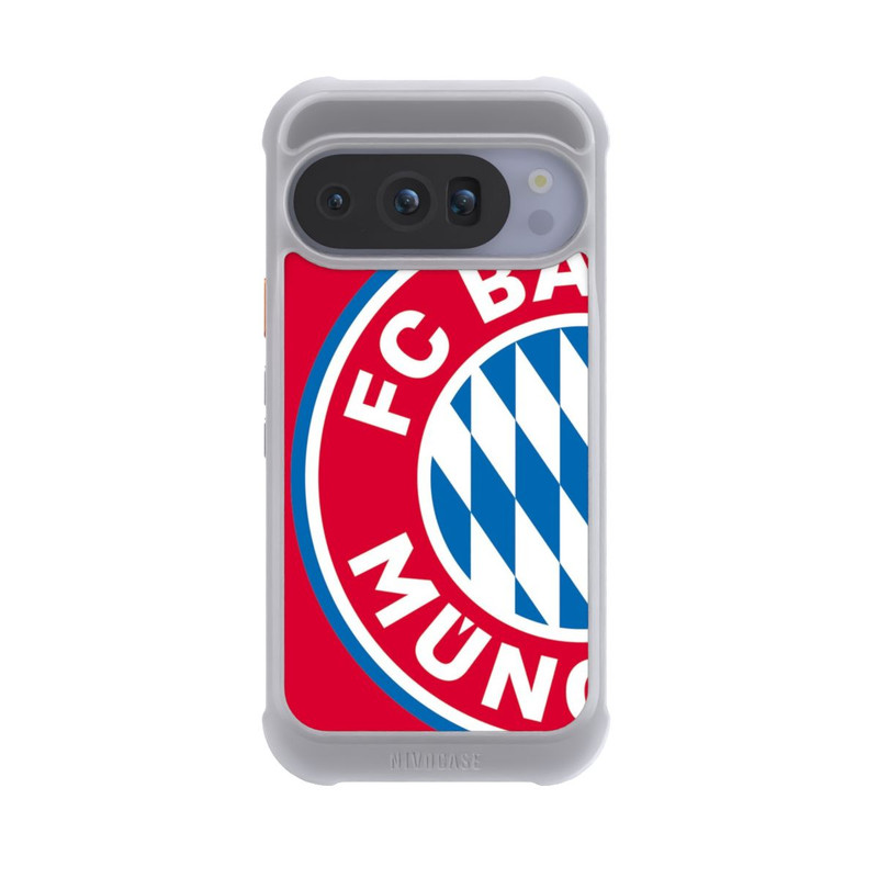Pixel 10 Pro NIVOmax Großes FCB Logo Rot