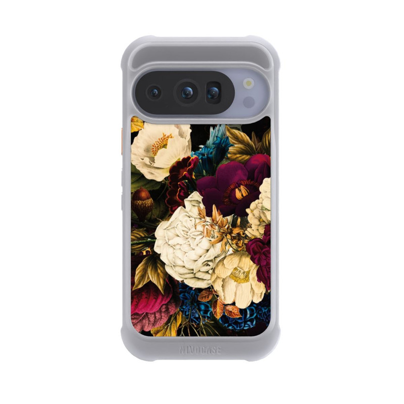 Pixel 10 Pro NIVOmax Dark Vintage Flowers