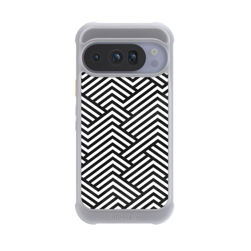 Google Pixel 10 Pro NIVOmax Black and White ZigZag