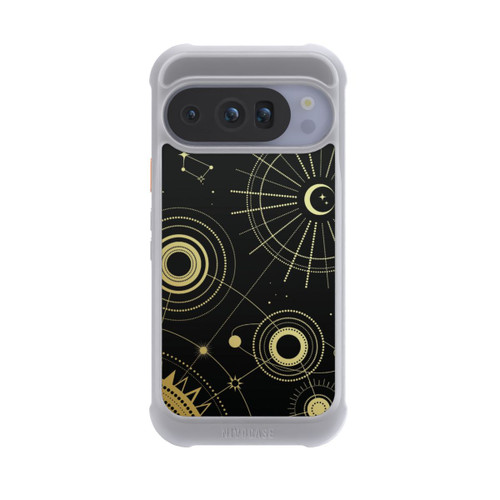Google Pixel 10 Pro NIVOmax Black and Gold Look Abstract