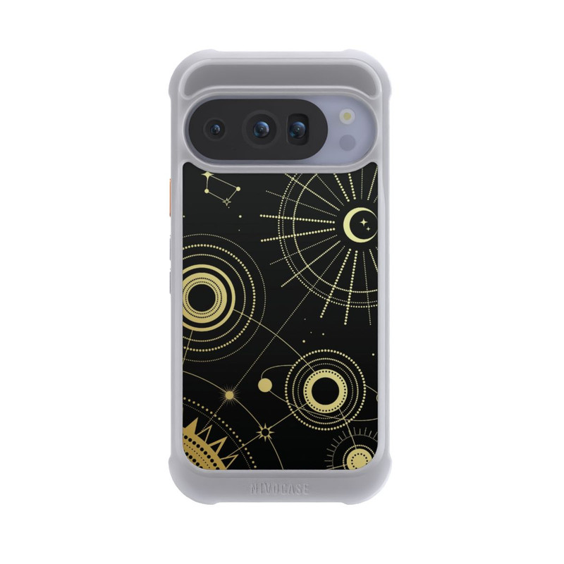 Pixel 10 Pro NIVOmax Black and Gold Look Abstract