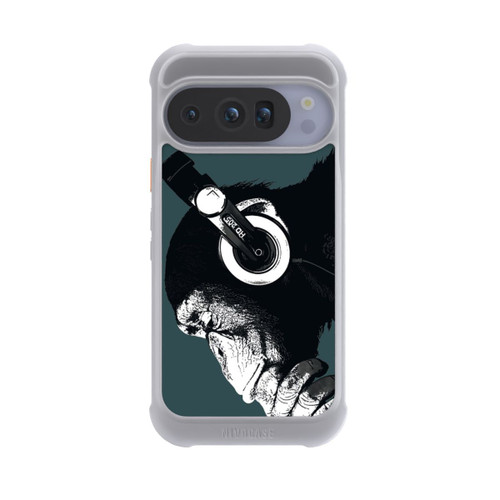 Google Pixel 10 Pro NIVOmax Denkender Affe Blau