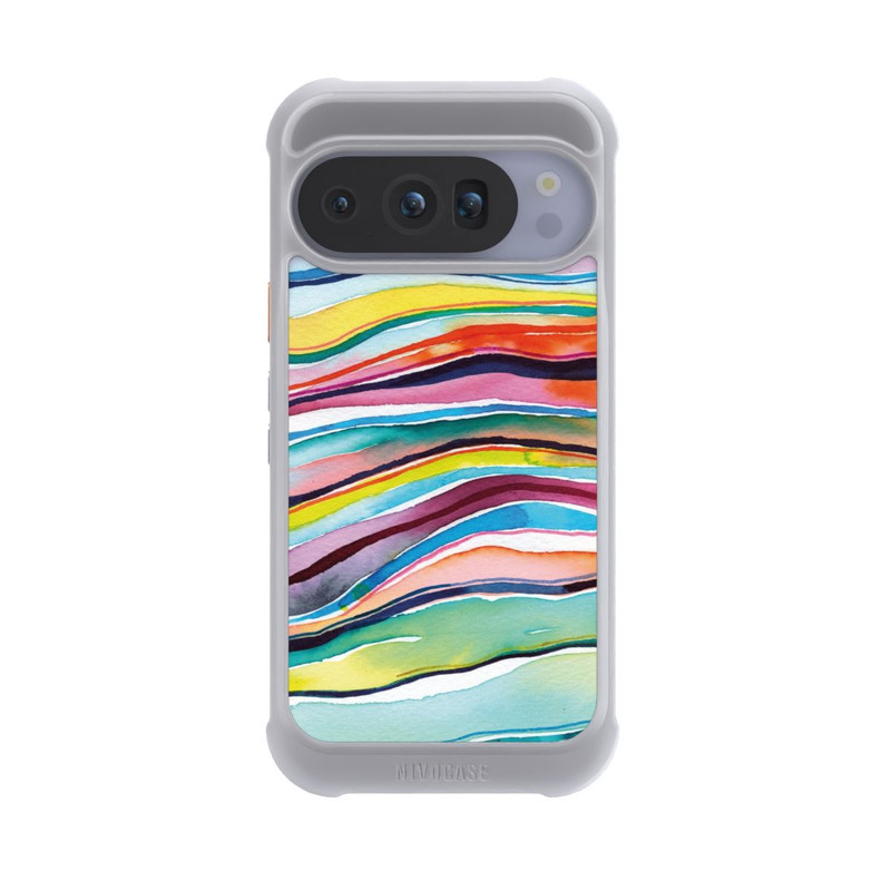 Pixel 10 Pro NIVOmax Couches d'agate aquarelle