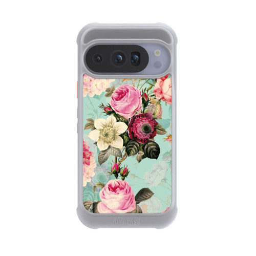 Google Pixel 10 Pro NIVOmax Turquoise Wallpaper Roses