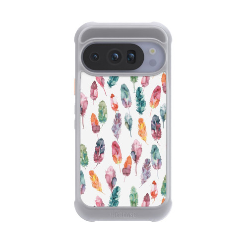Google Pixel 10 Pro NIVOmax Boho Watercolor Feathers