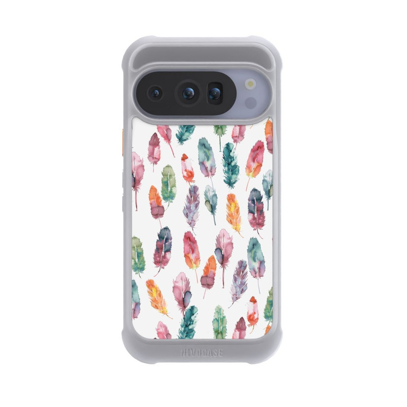 Pixel 10 Pro NIVOmax Boho Watercolor Feathers