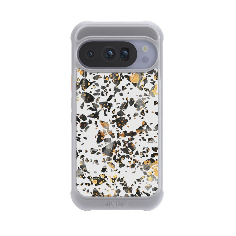 Pixel 10 Pro NIVOmax Gold Speckled Terrazzo