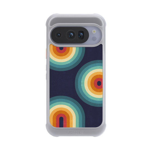 Google Pixel 10 Pro NIVOmax Double Rainbow on Blue