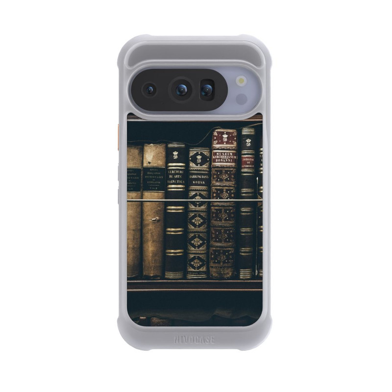 Pixel 10 Pro NIVOmax Book Stack Dark
