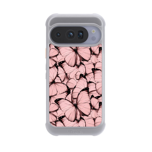 Google Pixel 10 Pro NIVOmax Rosa Schmetterling-Muster