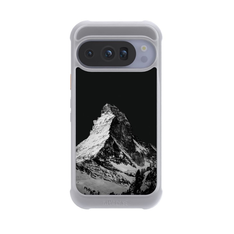 Pixel 10 Pro NIVOmax Schneebedeckte Berge