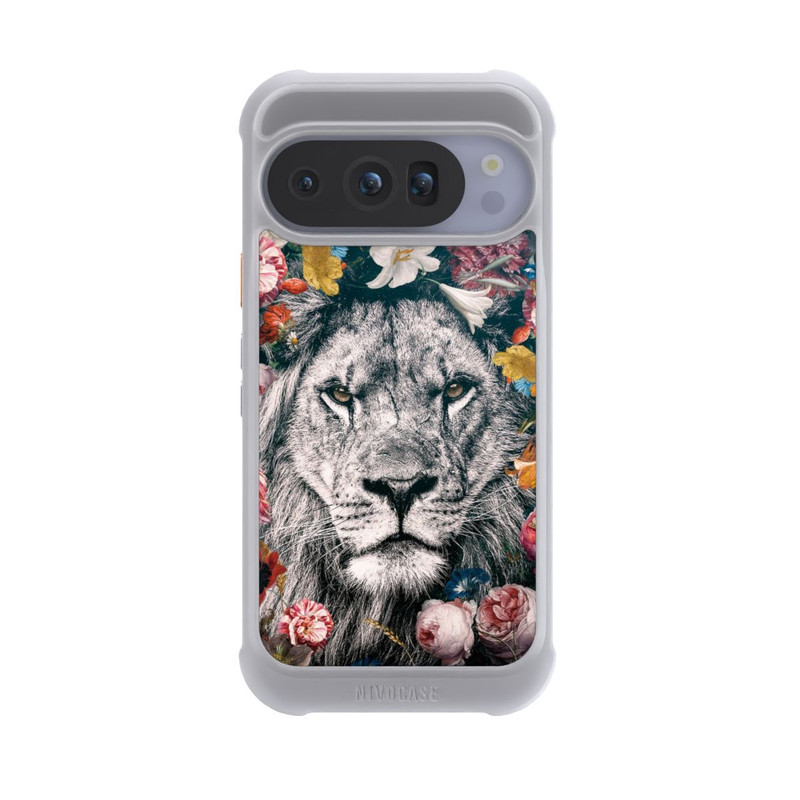 Pixel 10 Pro NIVOmax Lion Flowers