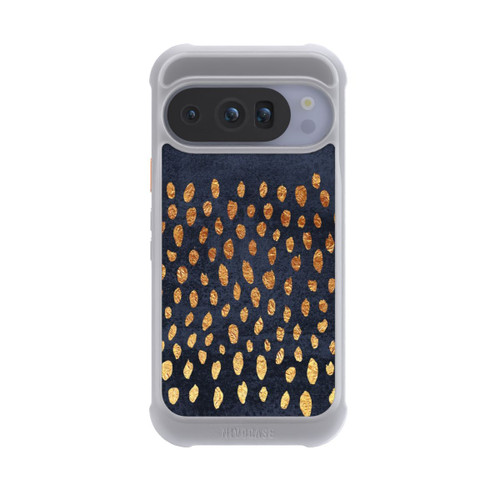 Google Pixel 10 Pro NIVOmax Muster Gold und Marine