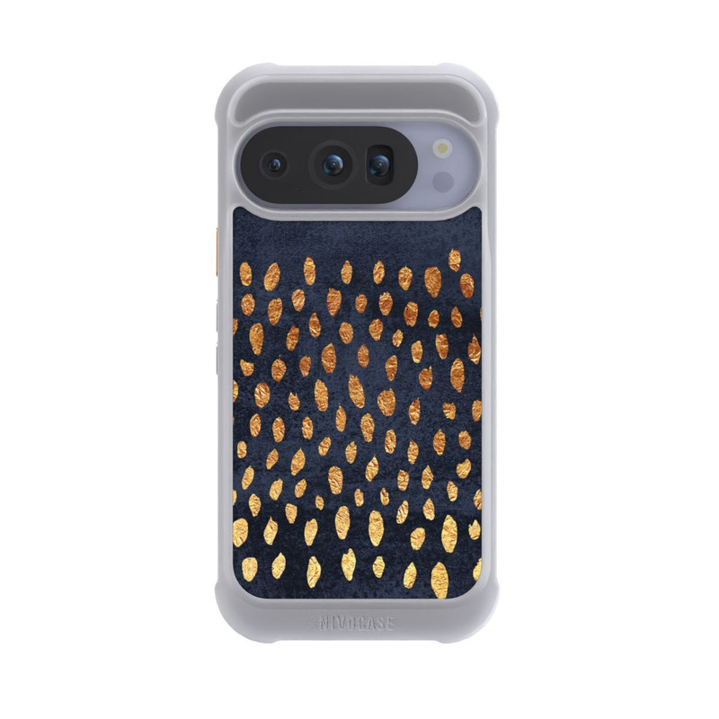 Pixel 10 Pro NIVOmax Muster Gold und Marine