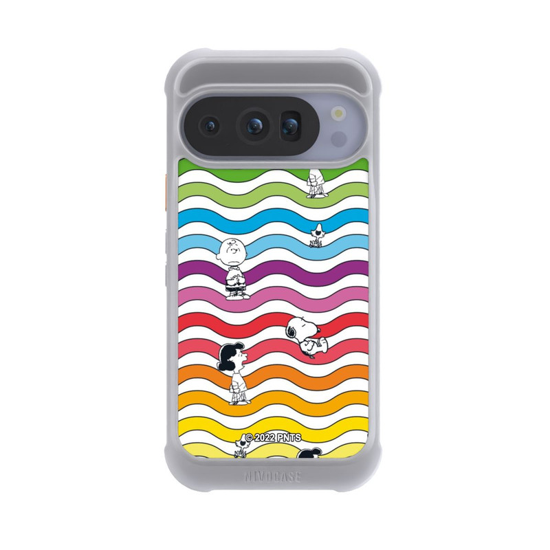 Pixel 10 Pro NIVOmax Snoopy Pattern Rainbow