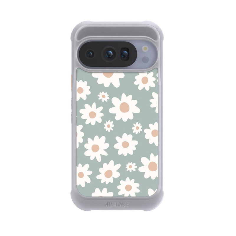 Pixel 10 Pro NIVOmax Marguerites Pattern Vert