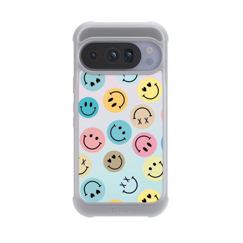 Pixel 10 Pro NIVOmax Smiles Emotes Pattern Colorful