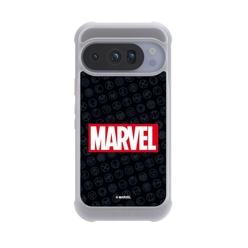 Pixel 10 Pro NIVOmax Marvel Logo Noir Rouge