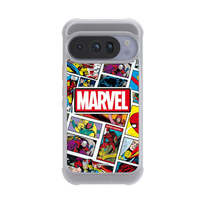 Pixel 10 Pro NIVOmax Marvel Comic Pattern