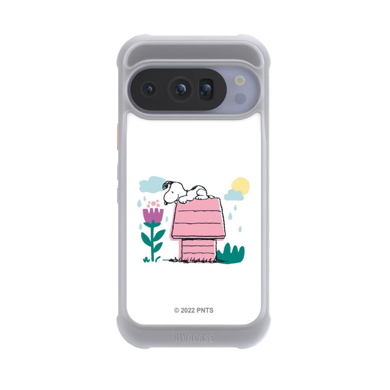 Pixel 10 Pro NIVOmax Snoopy Hundehütte Frühling