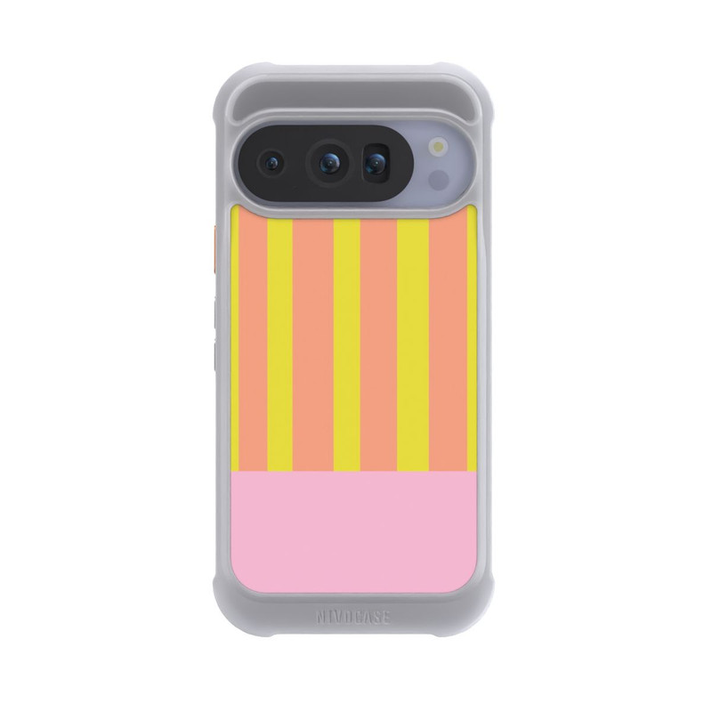 Pixel 10 Pro NIVOmax Neonfarbige Streifen
