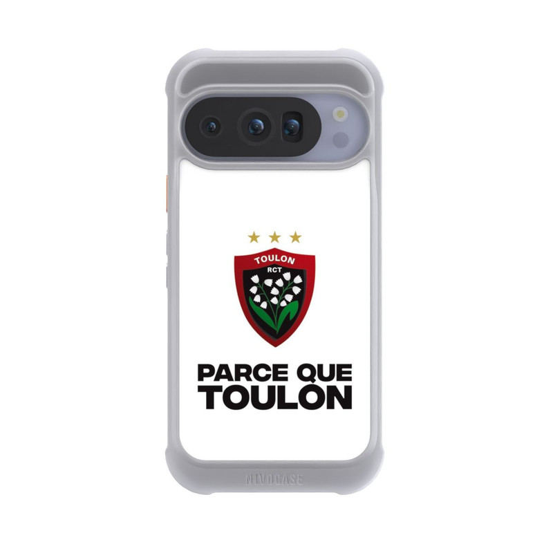 Pixel 10 Pro NIVOmax RC Toulonnais Blanc
