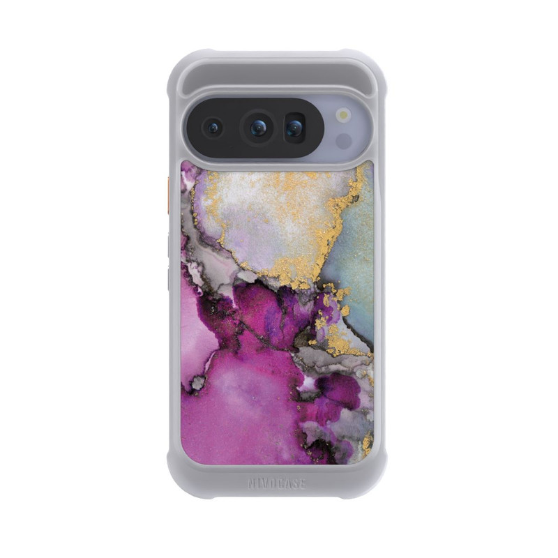 Pixel 10 Pro NIVOmax Alcohol Ink Art Pink