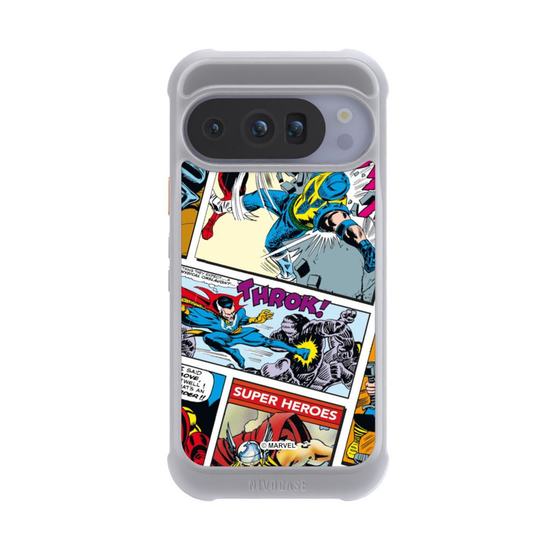 Pixel 10 Pro NIVOmax Marvel Retro Comic Blue