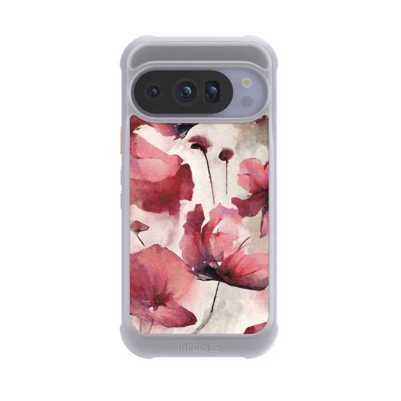 Pixel 10 Pro NIVOmax Wilde Mohnblumen Aquarell mit KI
