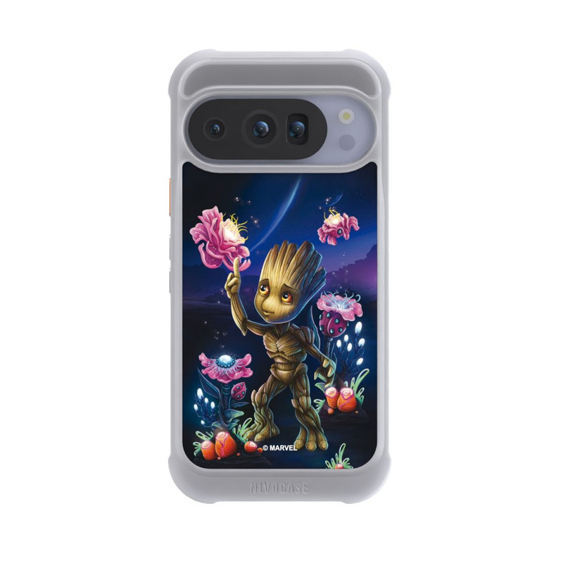Pixel 10 Pro NIVOmax Baby Groot Fleurs