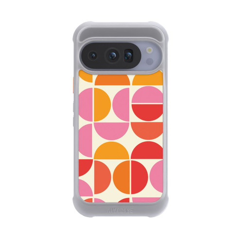Google Pixel 10 Pro NIVOmax Retro Trend Pattern Orange