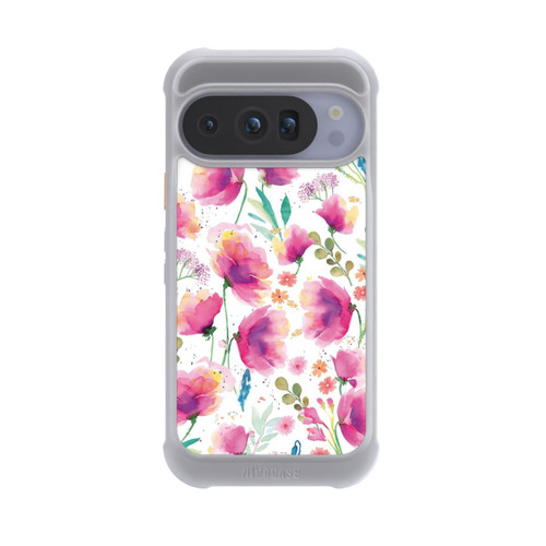Google Pixel 10 Pro NIVOmax Coquelicots abstraits aquarelle