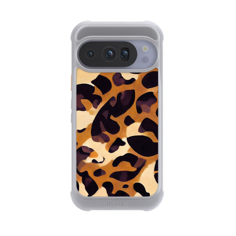 Pixel 10 Pro NIVOmax Leo Pattern hellbraun