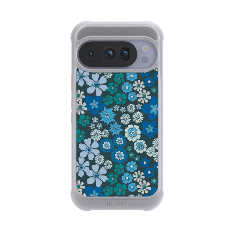Pixel 10 Pro NIVOmax Blaue Blumen DeinDesign