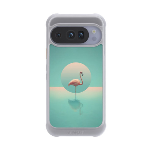 Google Pixel 10 Pro NIVOmax Flamant dans la piscine