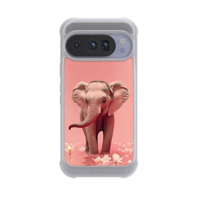Pixel 10 Pro NIVOmax Young Elephant with AI