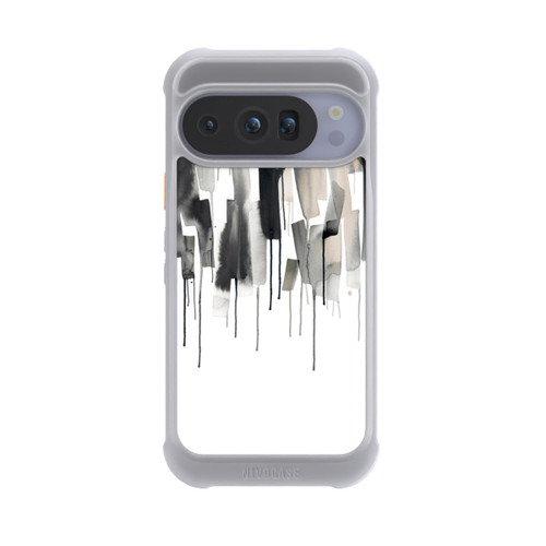 Google Pixel 10 Pro NIVOmax Watery Stripes Japandi Black